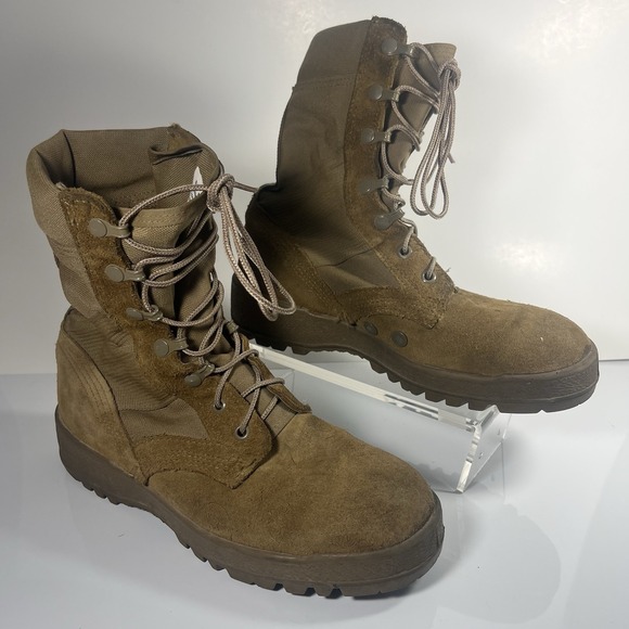 McRae Mens Military boots Sz 5.5 W Desert Hot Weather combat desert‎ tan 245 90 main image 6